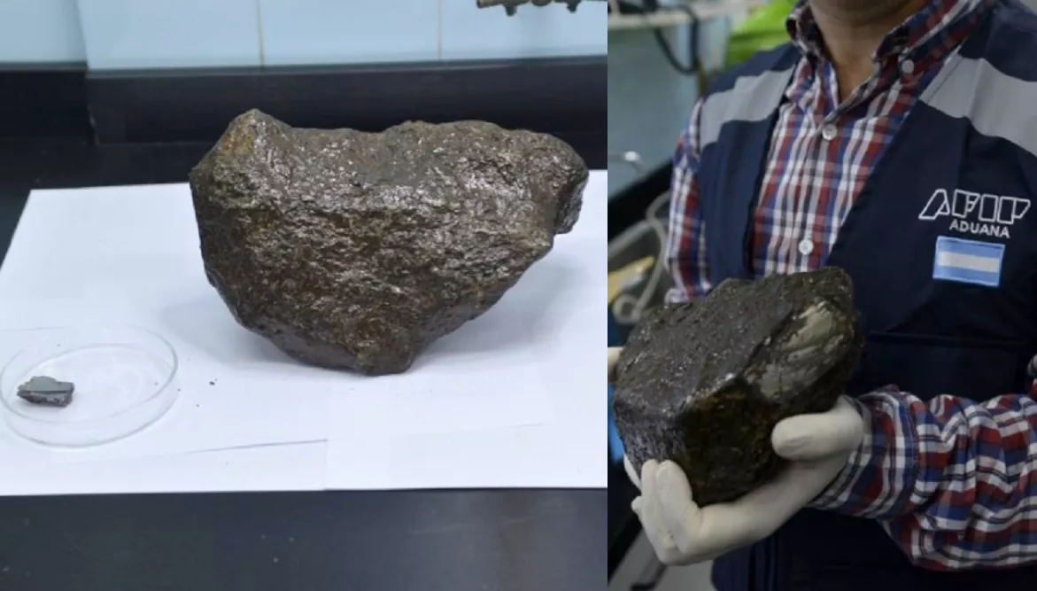 Contrabando de meteoritos en Saenz Peña